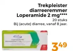 Trekpleister Trekpleister diarreeremmer Loperamide aanbieding