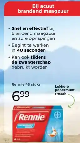 Trekpleister Rennie aanbieding