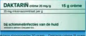 Trekpleister Daktarin crème aanbieding