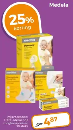 Trekpleister Medela aanbieding