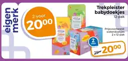 Trekpleister Trekpleister babydoekjes aanbieding