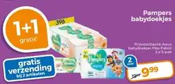 Trekpleister Pampers babydoekjes aanbieding