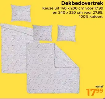 Trekpleister Dekbedovertrek aanbieding