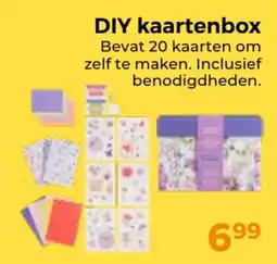 Trekpleister DIY kaartenbox aanbieding