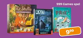 Trekpleister 999 Games spel aanbieding