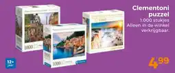 Trekpleister Clementoni puzzel aanbieding