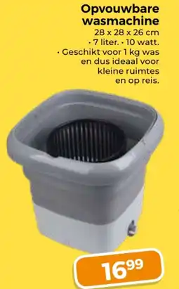 Trekpleister Opvouwbare wasmachine aanbieding