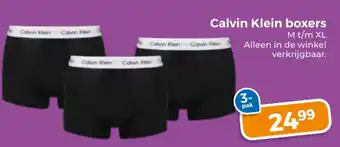 Trekpleister Calvin Klein boxers aanbieding