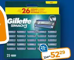 Trekpleister Gillette MACH3 aanbieding