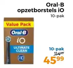 Trekpleister Oral-B opzetborstels iO aanbieding