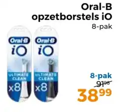 Trekpleister Oral-B opzetborstels iO aanbieding