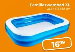 Trekpleister Familiezwembad XL aanbieding