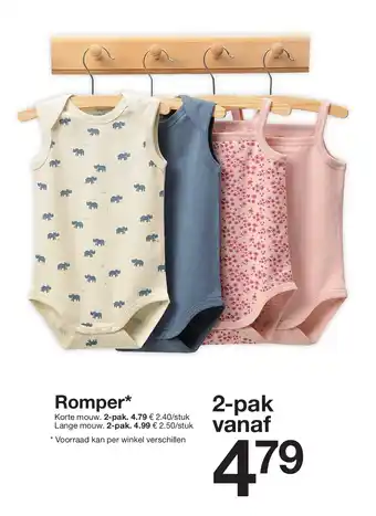 Zeeman Romper aanbieding