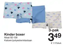 Zeeman Kinder boxer aanbieding