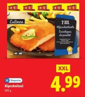 Lidl Kipschnitzel 500 g aanbieding