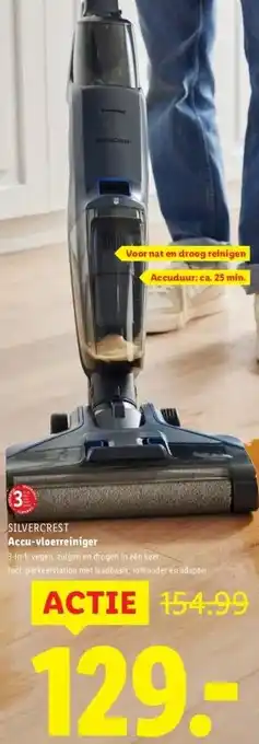 Lidl Accu-vloerreiniger aanbieding