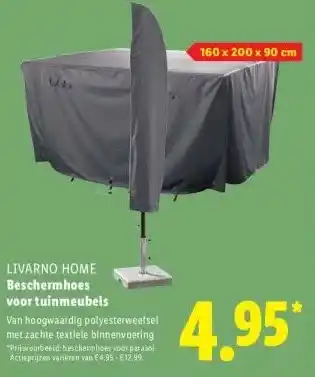 Lidl Beschermhoes voor tuinmeubels aanbieding