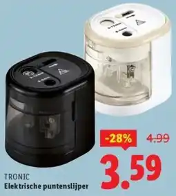 Lidl Elektrische puntenslijper aanbieding