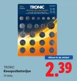 Lidl Knoopcelbatterijen aanbieding