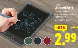 Lidl LCD-schrijfbord aanbieding