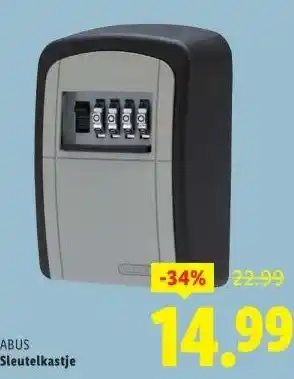 Lidl Sleutelkastje aanbieding