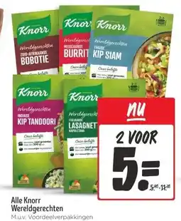 Jumbo Alle Knorr Wereldgerechten aanbieding