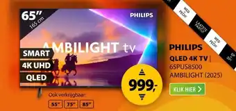 Expert Philips 65PUS8500 Ambilight (2025) aanbieding