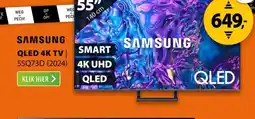 Expert Samsung QLED 4K 55Q73D (2024) aanbieding