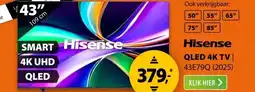 Expert Hisense QLED 43E79Q (2025) aanbieding