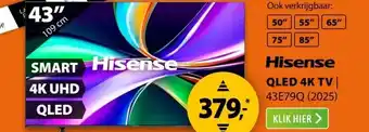 Expert Hisense QLED 43E79Q (2025) aanbieding