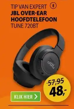 Expert JBL TUNE 720BT Zwart aanbieding