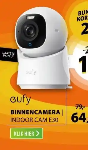 Expert Eufy Indoor Cam E30 aanbieding