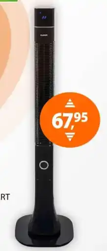 Expert Eurom ventilatoren Towerfan 120 zwart aanbieding