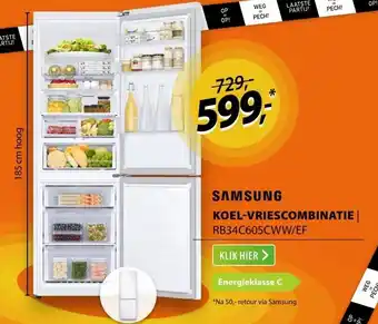 Expert Samsung RB34C605CWW/EF aanbieding