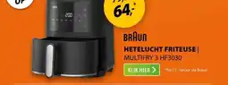 Expert Braun HF3030 MultiFry 3 Zwart aanbieding