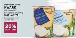 Ekoplaza Weerribben Zuivel KWARK aanbieding