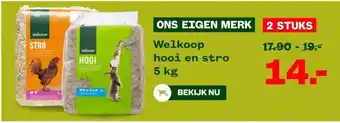 Welkoop Welkoop hooi en stro 5 kg aanbieding