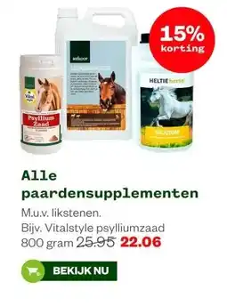 Welkoop Alle paardensupplementen aanbieding