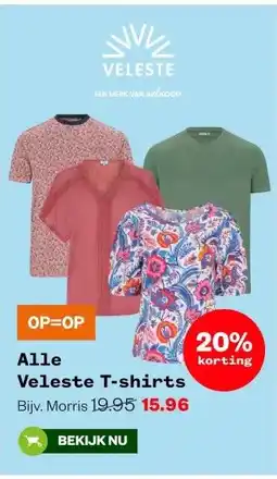 Welkoop Alle Veleste T-shirts Bijv. Morris aanbieding