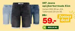 Welkoop 247 Jeans spijkerbermuda Elm aanbieding