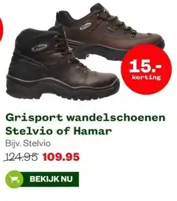 Welkoop Grisport wandelschoenen Stelvio of Hamar aanbieding
