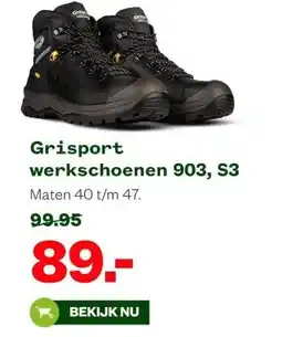 Welkoop Grisport werkschoenen 903, S3 aanbieding