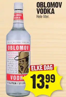 Super Dirck 3 BLOMOV VODKA aanbieding