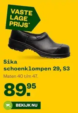 Welkoop Sika schoenklompen 29, S3 aanbieding
