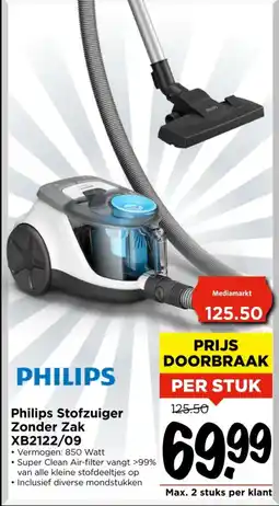 Vomar Voordeelmarkt Philips Stofzuiger Zonder Zak aanbieding