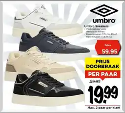Vomar Voordeelmarkt Umbro Sneakers aanbieding