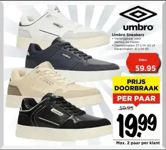 Vomar Voordeelmarkt Umbro Sneakers aanbieding