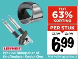 Vomar Voordeelmarkt LEIFHEIT ProLine Blikopener of Knoflookper Knobi King aanbieding