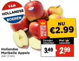 Vomar Voordeelmarkt Hollandse Maribelle Appels aanbieding