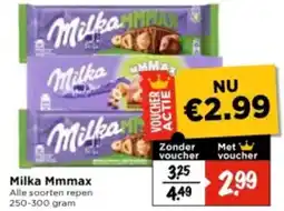 Vomar Voordeelmarkt Milka Mmmax aanbieding